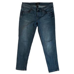 White House Black Market Denim Blue Jeans (Size 6)